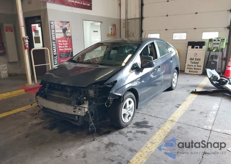 2010 Toyota Prius z USA, uszkodzony, nr VIN JTDKN3DU9A0087889